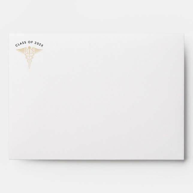 Simple Graduation 2026 Nurse Pinning Envelope (Front)