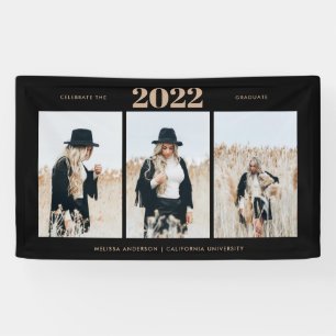 Simple Graduation 3 Photo Banner