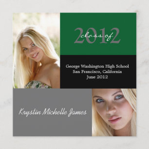 Simple Graduation Announcement