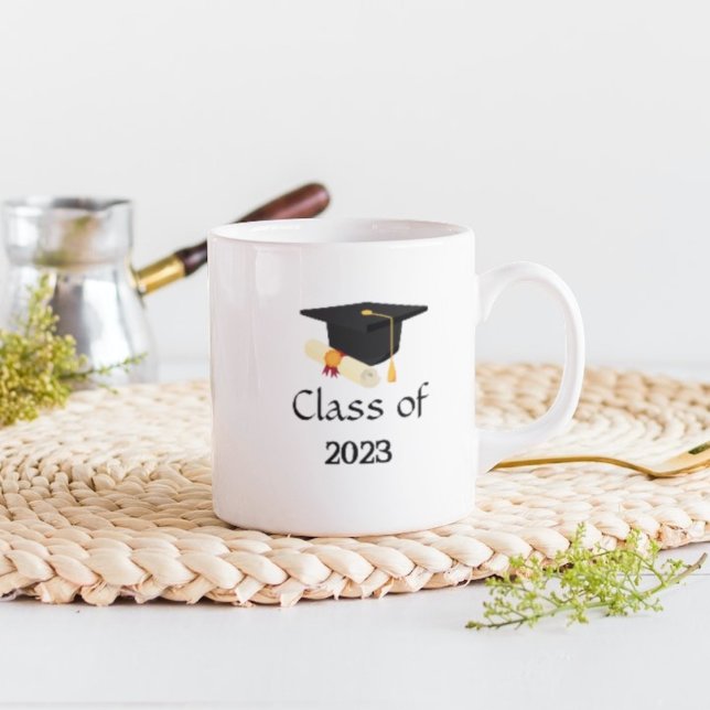 Simple graduation celebration coffee mug (Creator Uploaded)