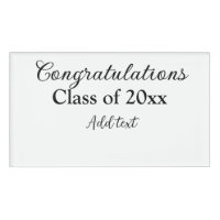 Simple graduation congratulations minimal add clas