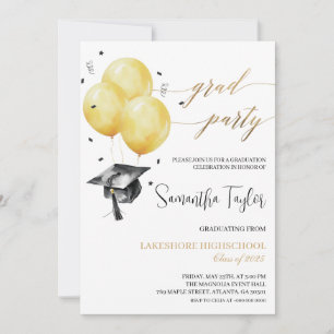 Simple Graduation Party Invitations