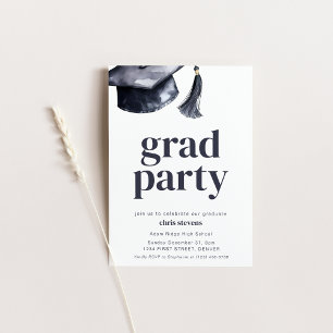 Simple Graduation Party Invite