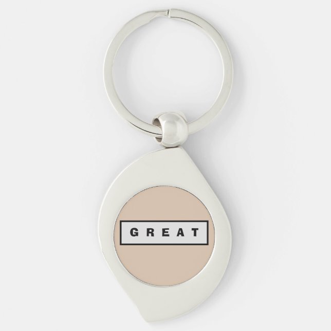 Simple Great Authority® Key Ring (Front)