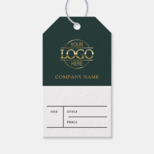 Simple Green Business Logo Clothing Price Hang Tag