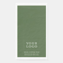 Simple Green Custom Business Logo Promotional