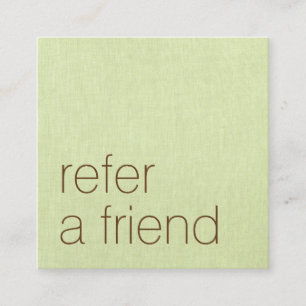 Simple Green Linen Customer Referral