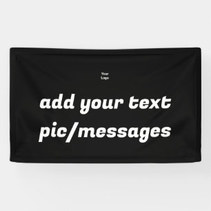 Simple green sparkle glitter add your logo number  banner