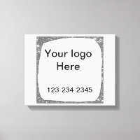 Simple green sparkle glitter add your logo number 