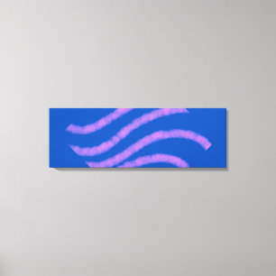 Simple green sparkle glitter add your logo number  canvas print