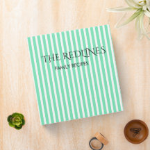 Simple Green Striped   Family Recipes