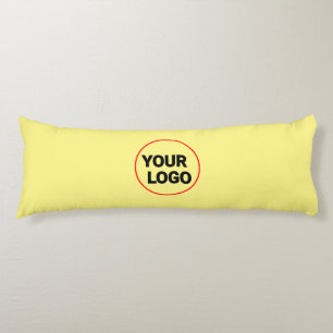 Simple green watercolor abstract add logo text min body cushion