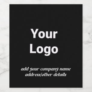 Simple green watercolor abstract add logo text min wine label