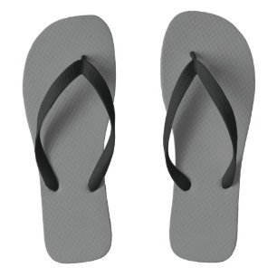 Simple Grey Authority®  Flip Flops