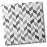 Simple Grey Herringbone Pattern Tile<br><div class="desc">Use this simple grey and white herringbone backdrop to customise your own items with your initials or personalise for your own needs. Whether you want to use this tile as a little coaster or trivet for a drink or plate... you go big with a kitchen backsplash or bathroom tile, is...</div>