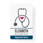 Simple Grey Nursing Stethoscope