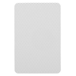 Simple Grey ZigZag Magnet