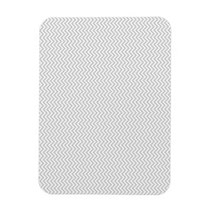 Simple Grey ZigZag Magnet