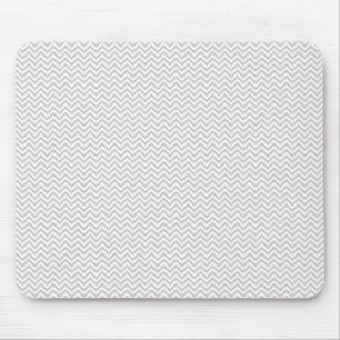 Simple Grey ZigZag Mouse Mat