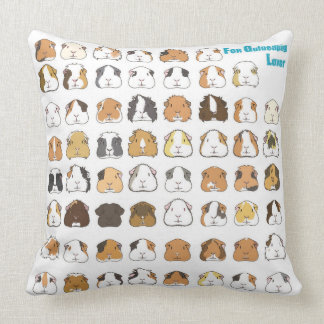 Simple Guinea Pig face Cushion