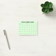 Simple Habit Tracker Notes