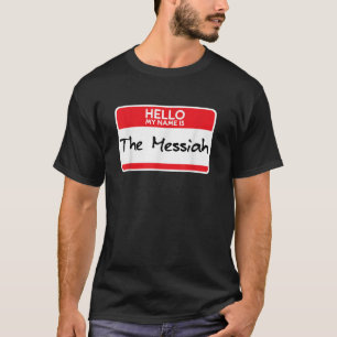 Simple Halloween Costume Idea Jesus My Name Is The T-Shirt