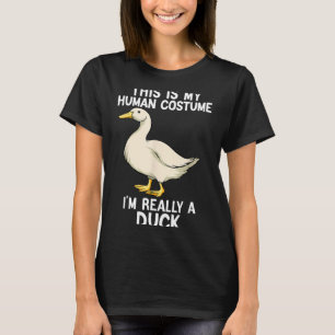 Simple Halloween Costumes for Men Women - Funny T-Shirt