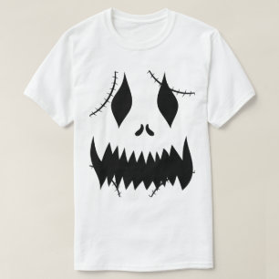 Simple Halloween jack-o-lantern pumpkin face T-Shirt