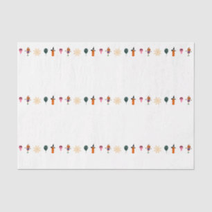 Simple Halloween Pumpkin face ghost scary Party Tissue Paper