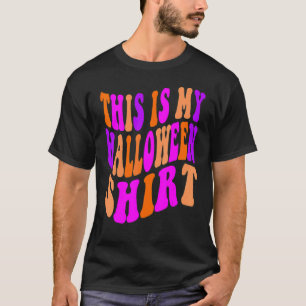 Simple Halloween This is My Halloween Costume T-Shirt