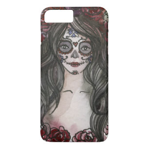 Simple Hand-drawn Dia de los Muertos   Phone Case