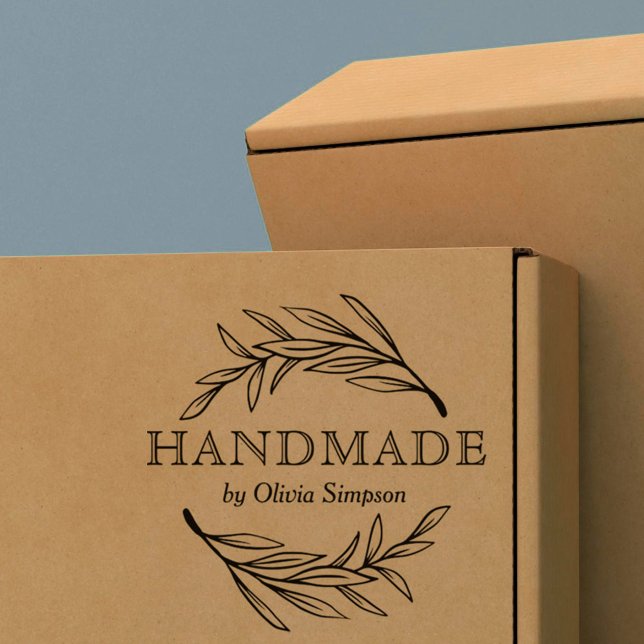 Simple Handmade Small Business Rubber Stamp (Creator Uploaded)