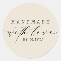 Simple Handmade with Love Script Business | ECRU