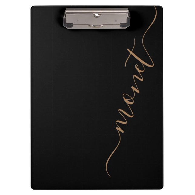 Simple Handwritten Script Name Personalised Clipboard (Front)