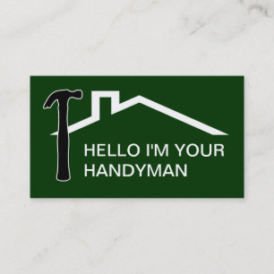 Simple Handyman Business Cards
