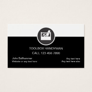 handyman business cards template