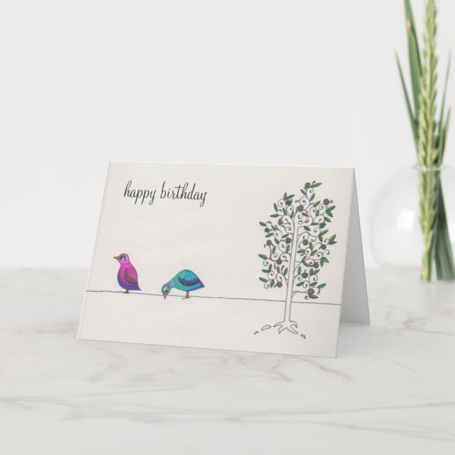 simple happy birthday card (Front)