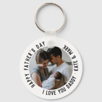 Simple Happy Father's Day Love You Daddy Photo