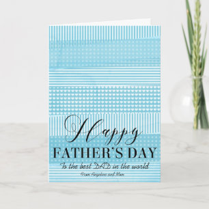 Simple "Happy Father's Day" Modern Greeting Card