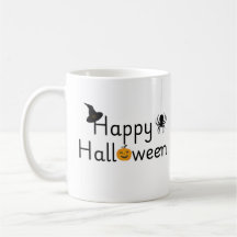 Simple Happy Halloween Mug
