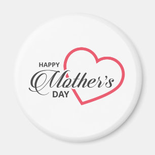 Simple Happy Mother's Day   Magnet
