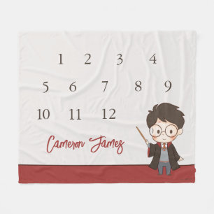 Simple Harry Potter Baby Shower Fleece Blanket
