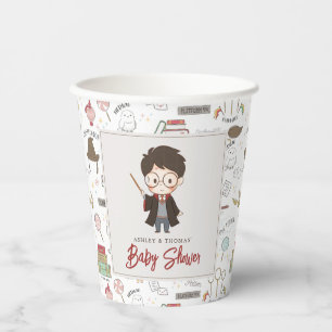 Simple Harry Potter Baby Shower Paper Cups