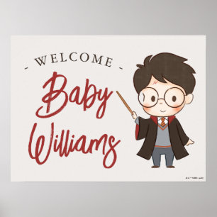 Simple Harry Potter Baby Shower Poster