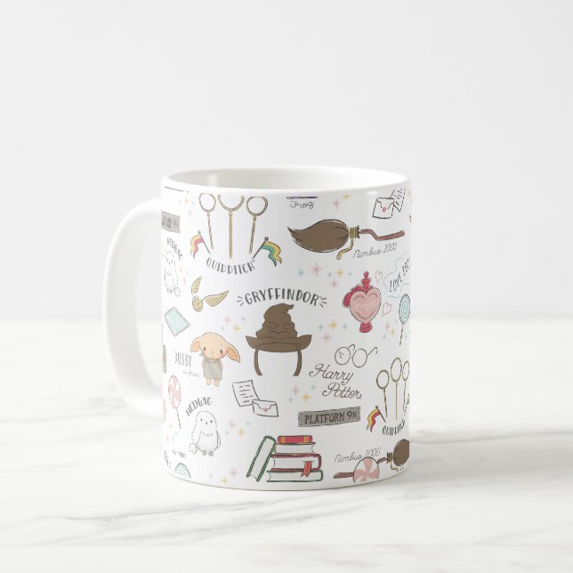 Simple Harry Potter - Dobby Baby Shower Coffee Mug (Front Left)