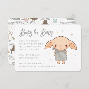 Simple Harry Potter - Dobby Baby Shower Enclosure Card