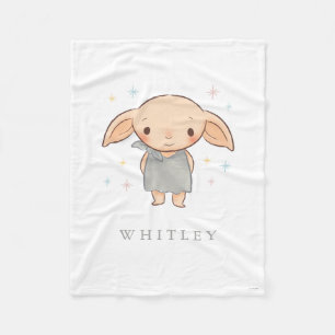 Simple Harry Potter - Dobby Baby Shower Fleece Blanket