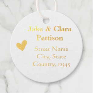 simple heart add name street address city pin favour tags
