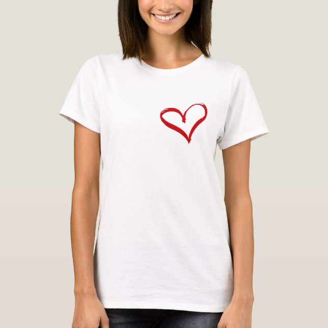 Simple Heart T-Shirt (Front)