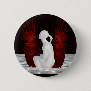 Simple Heaven 6 Cm Round Badge